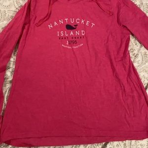 Pink Nantucket sweatshirt